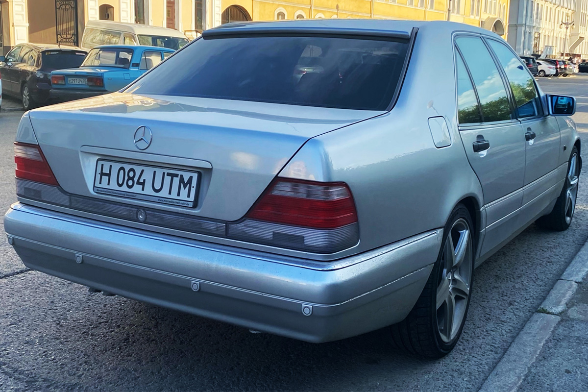 Жамбылская область, № H 084 UTM — Mercedes-Benz (W140) '91-98