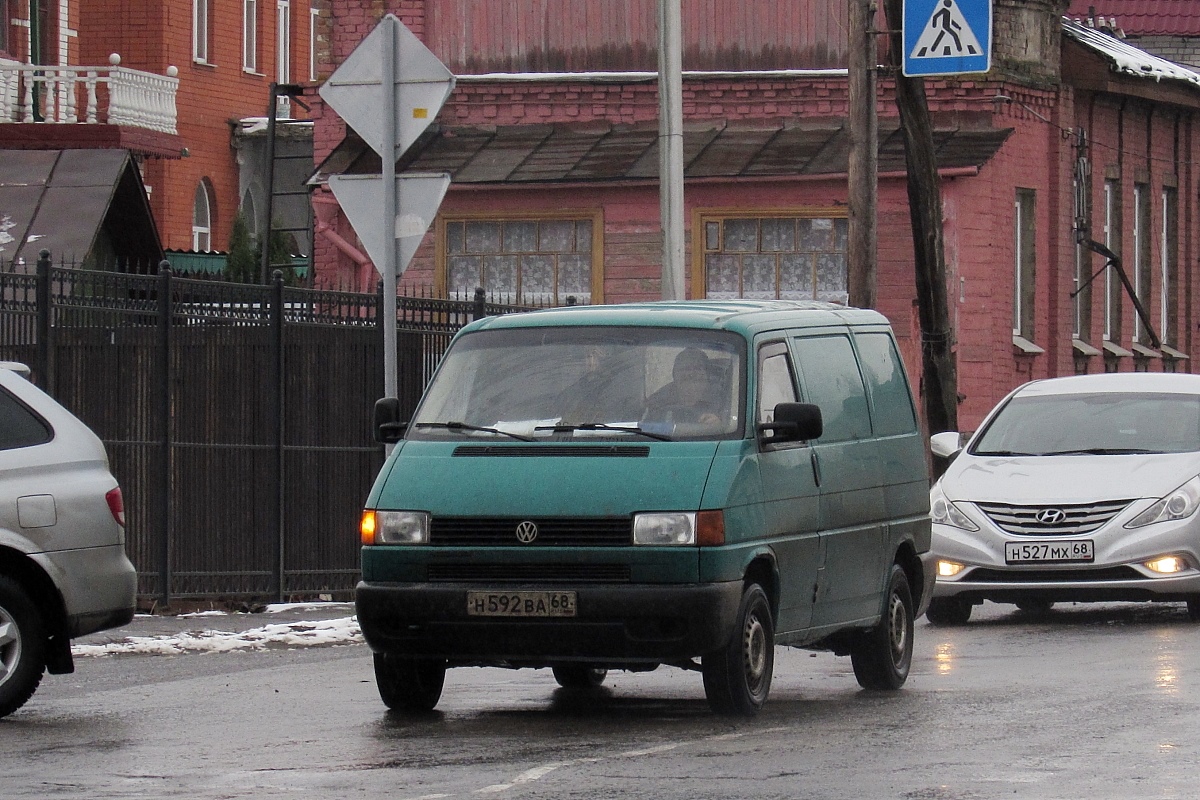 Тамбовская область, № Н 592 ВА 68 — Volkswagen Typ 2 (T4) '90-03