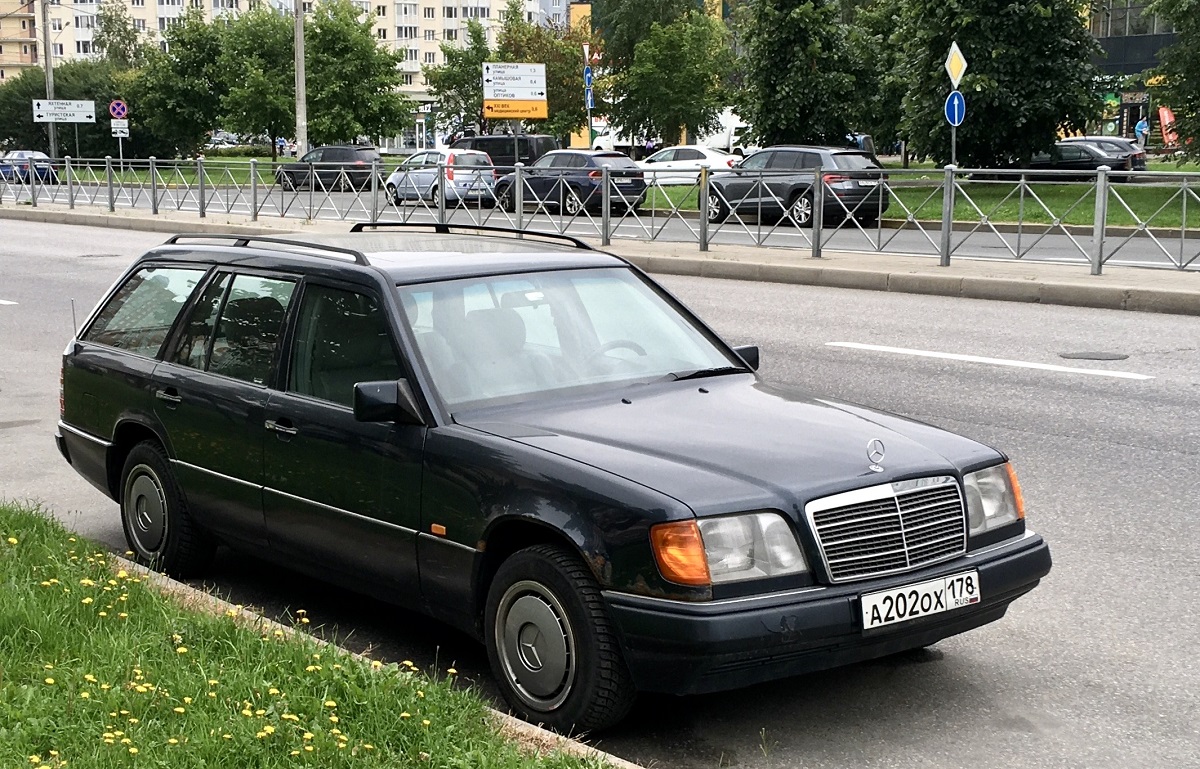 Санкт-Петербург, № А 202 ОХ 178 — Mercedes-Benz (S124) '86-96