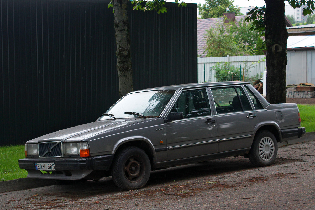 Литва, № EAV 989 — Volvo 740 '84-92