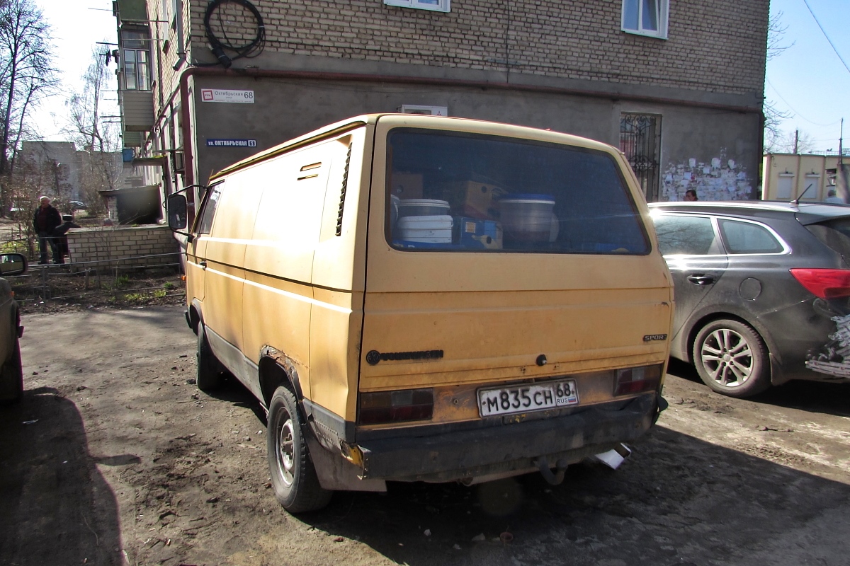 Тамбовская область, № М 835 СН 68 — Volkswagen Typ 2 (Т3) '79-92