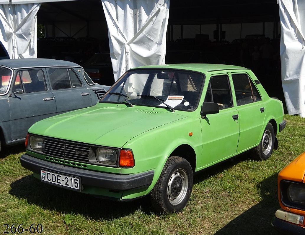 Венгрия, № CDE-215 — Škoda 105/120/125 '76-90; Венгрия — VIII. Retropartyzánok