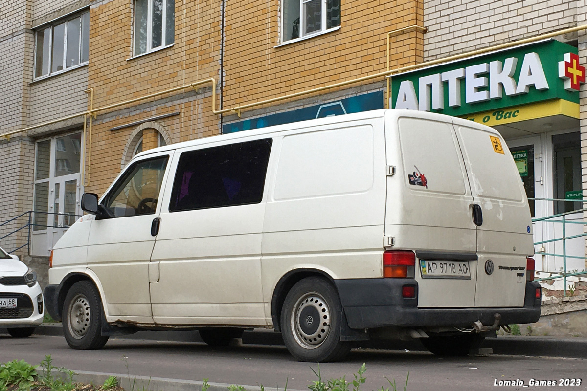 Запорожская область, № АР 9718 АО — Volkswagen Typ 2 (T4) '90-03