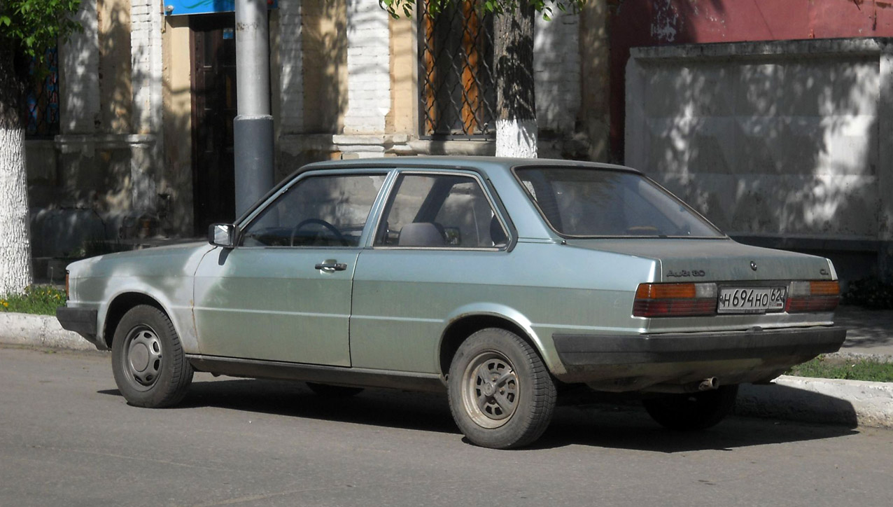 Рязанская область, № Н 694 НО 62 — Audi 80 (B2) '78-86