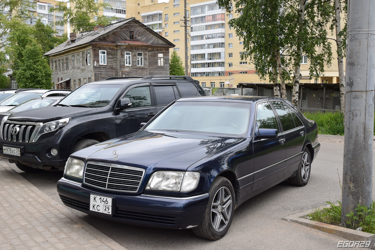 Архангельская область, № К 146 КС 29 — Mercedes-Benz (W140) '91-98