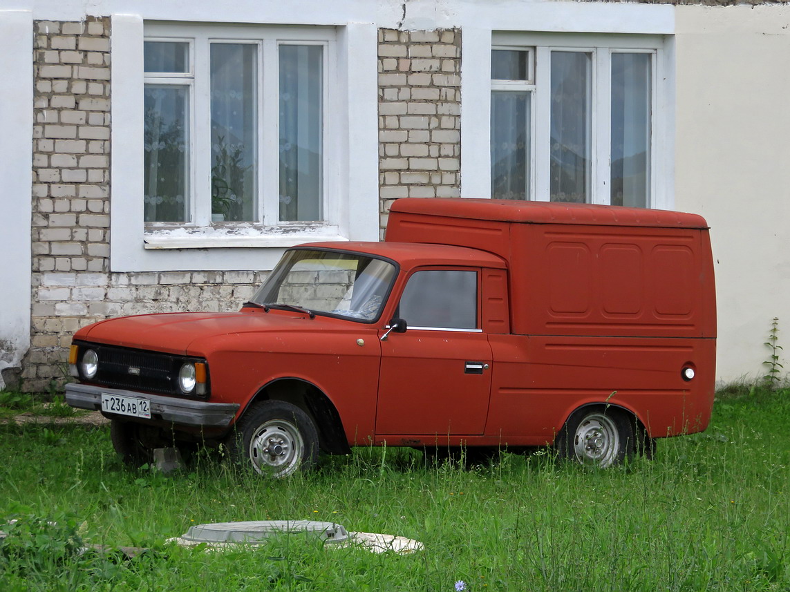 Марий Эл, № Т 236 АВ 12 — Иж-2715-01 '82-01