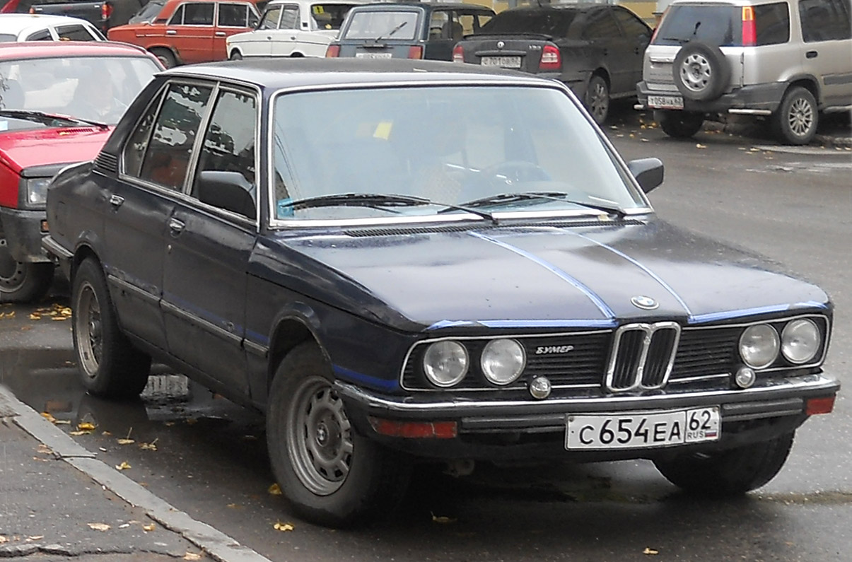 Рязанская область, № С 654 ЕА 62 — BMW 5 Series (E12) '72-81