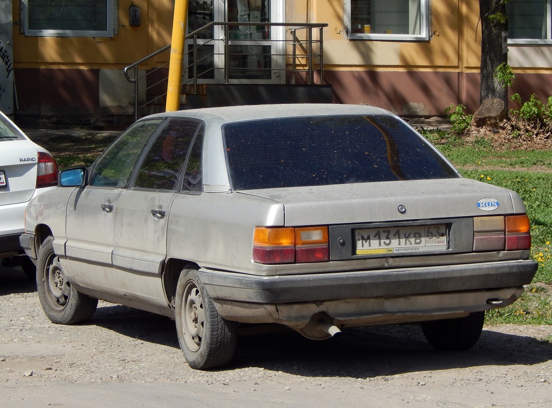 Самарская область, № М 131 КВ 63 — Audi 100 (C3) '82-91