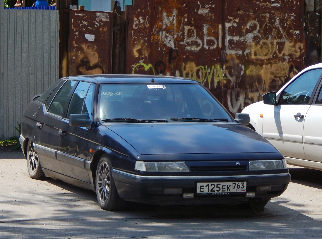 Самарская область, № Е 125 ЕК 763 — Citroën XM '89-00