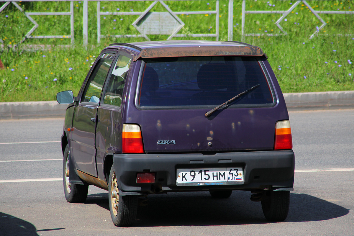 Кировская область, № К 915 НМ 43 — ВАЗ-1111 Oка (ЗМА) '88-06