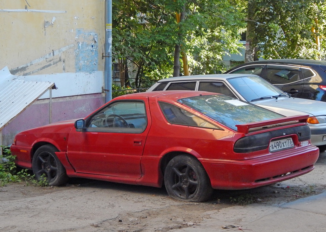 Самарская область, № А 490 ХТ 73 — Dodge Daytona '83-93; Ульяновская область — Вне региона