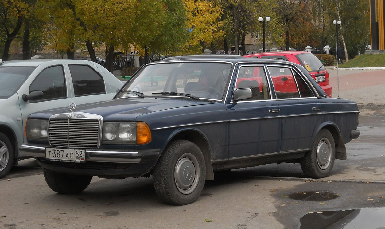 Рязанская область, № Т 387 АС 62 — Mercedes-Benz (W123) '76-86