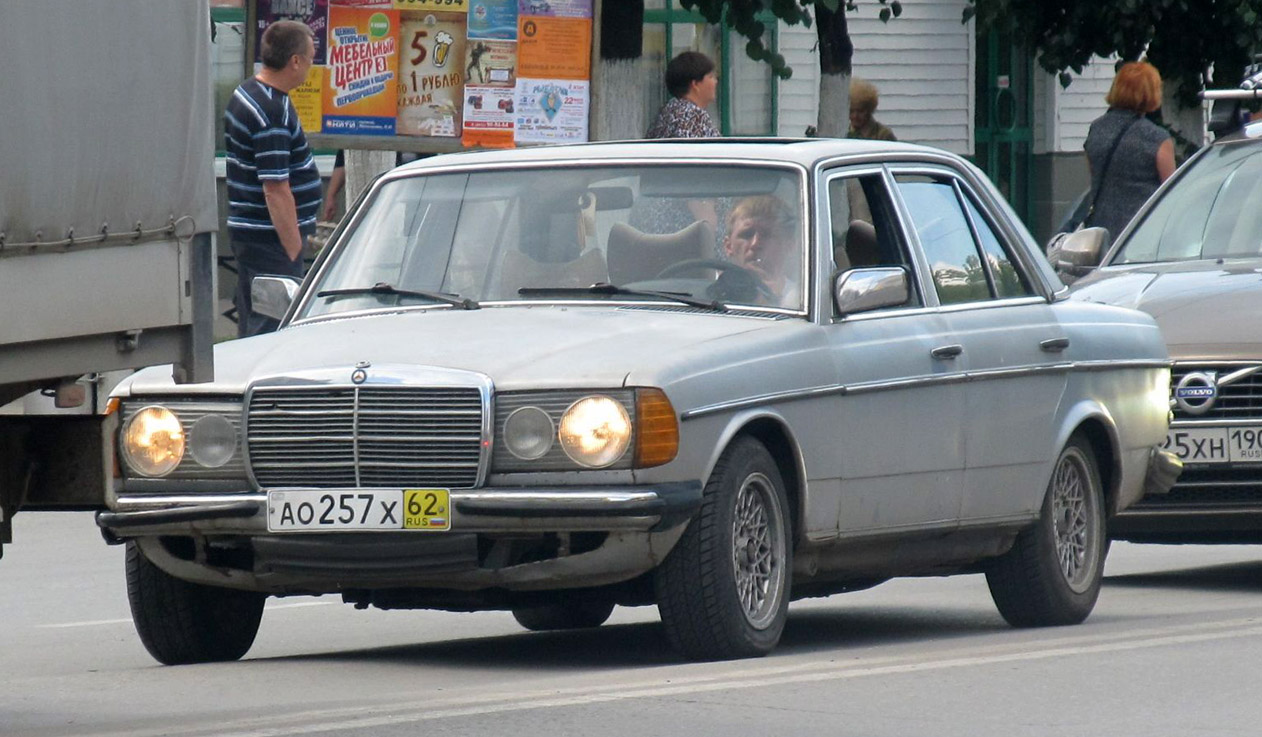 Рязанская область, № АО 257 Х 62 — Mercedes-Benz (W123) '76-86