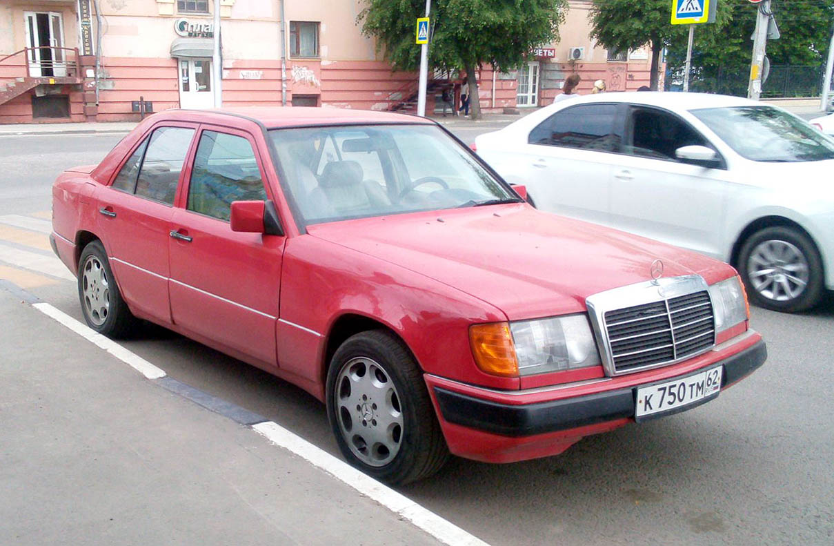 Рязанская область, № К 750 ТМ 62 — Mercedes-Benz (W124) '84-96