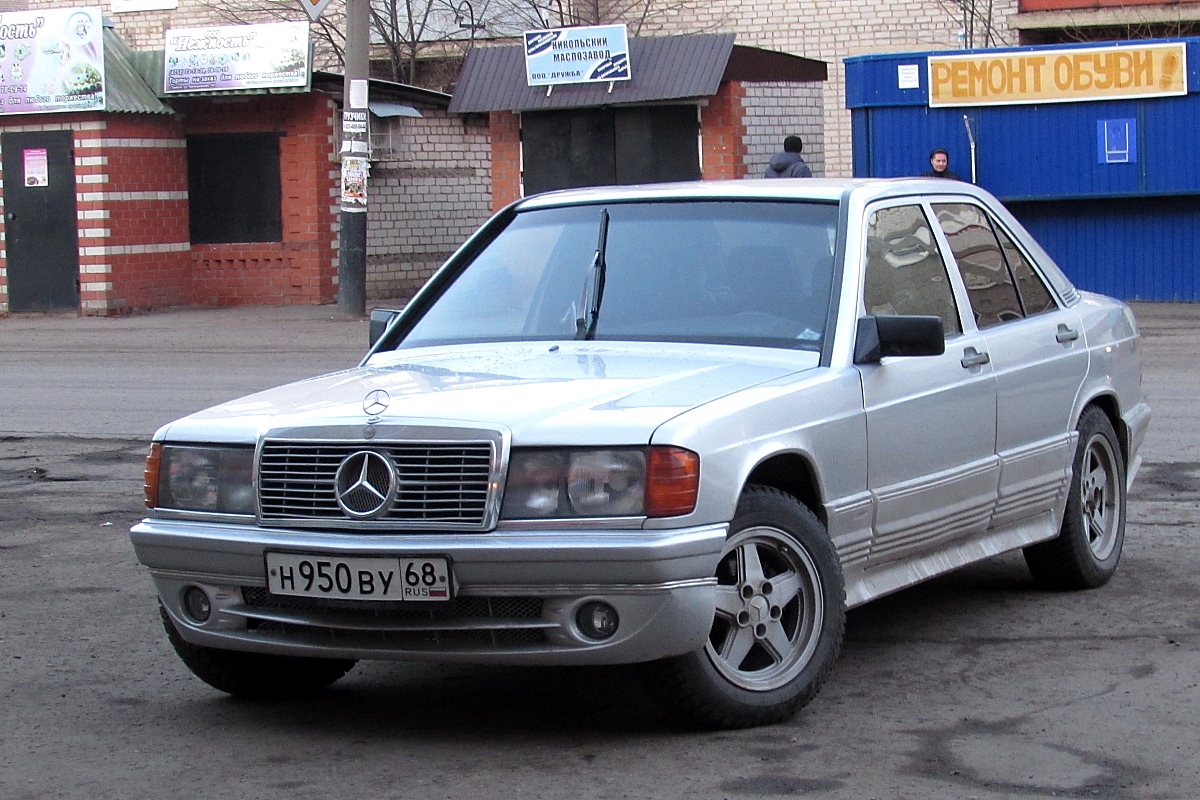 Тамбовская область, № Н 950 ВУ 68 — Mercedes-Benz (W201) '82-93