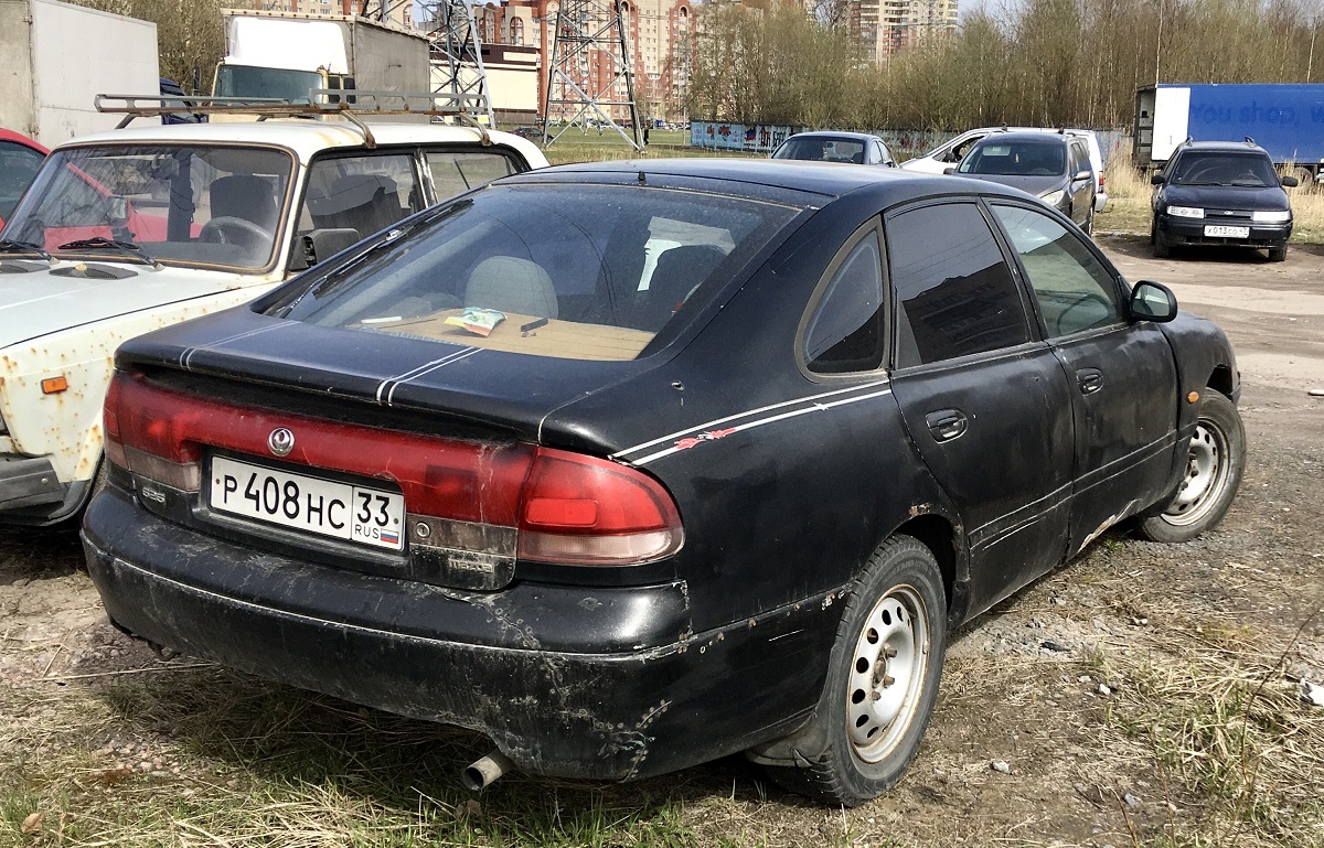 Владимирская область, № Р 408 НС 33 — Mazda 626 (GE) '91-97