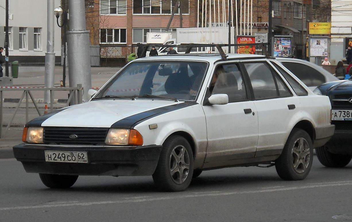 Рязанская область, № Н 249 СО 62 — Ford Escort MkIII '80-86