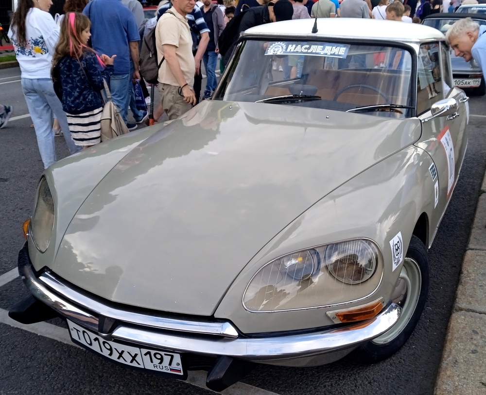 Москва, № Т 019 ХХ 197 — Citroën ID 19 Berline '56-68; Москва — Фестиваль "Ретрорейс" 2023