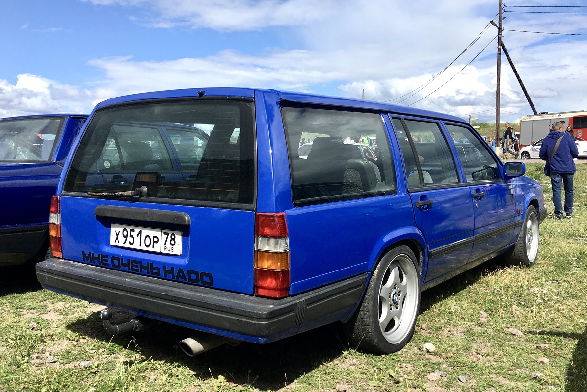 Санкт-Петербург, № Х 951 ОР 78 — Volvo 940 '90-98; Санкт-Петербург — Фестиваль ретротехники "Фортуна"