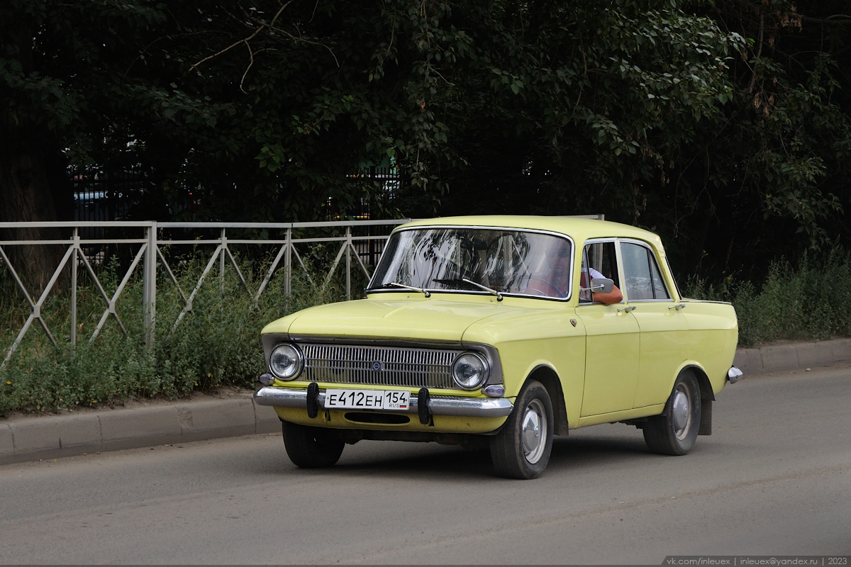 Новосибирская область, № Е 412 ЕН 154 — Москвич-412ИЭ (Иж) '70-82