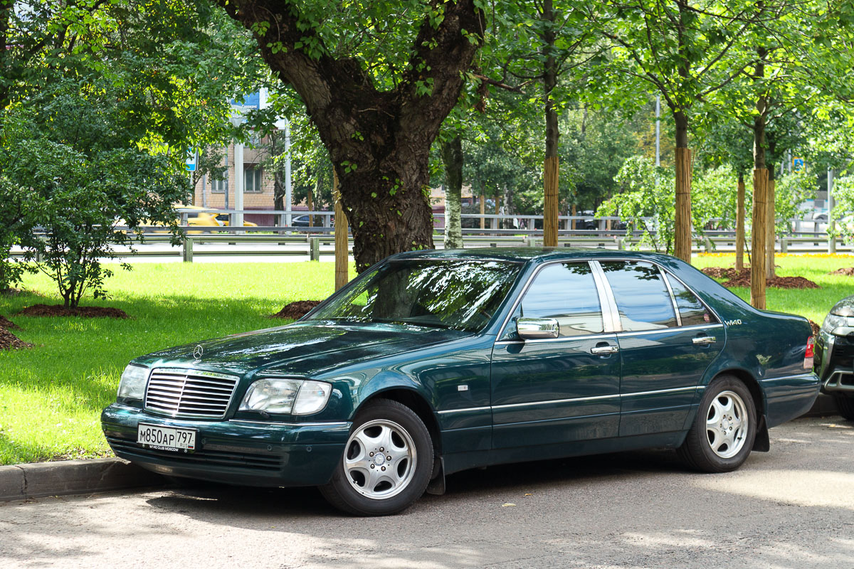 Москва, № М 850 АР 797 — Mercedes-Benz (W140) '91-98