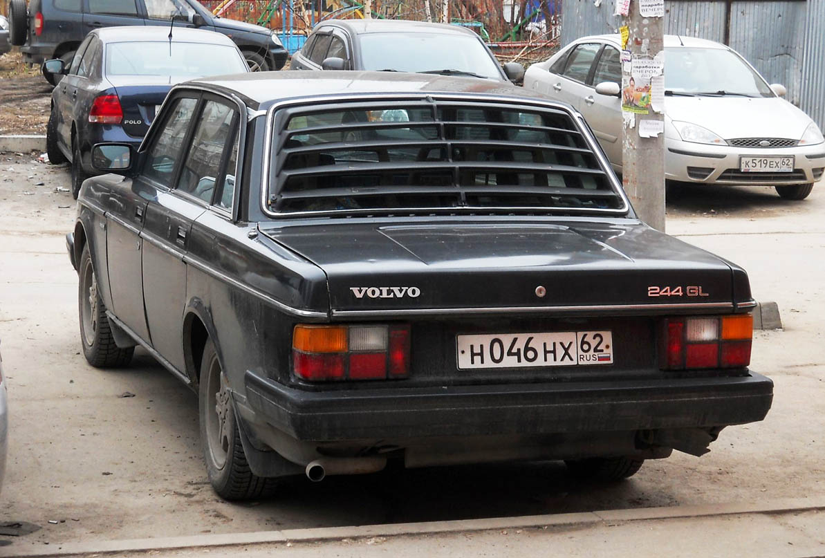 Рязанская область, № Н 046 НХ 62 — Volvo 240 Series (общая модель)