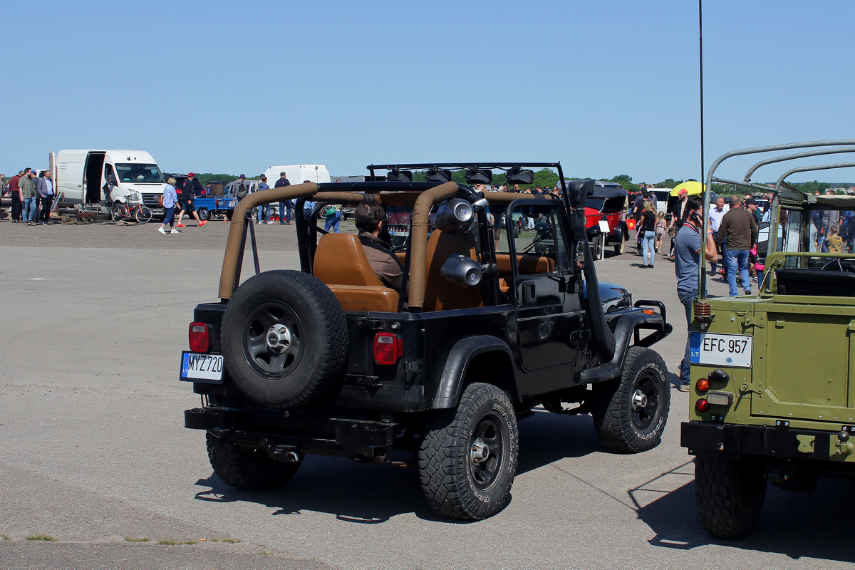 Литва, № MYZ 720 — Jeep Wrangler (YJ) '87-96; Литва — Retro mugė 2023