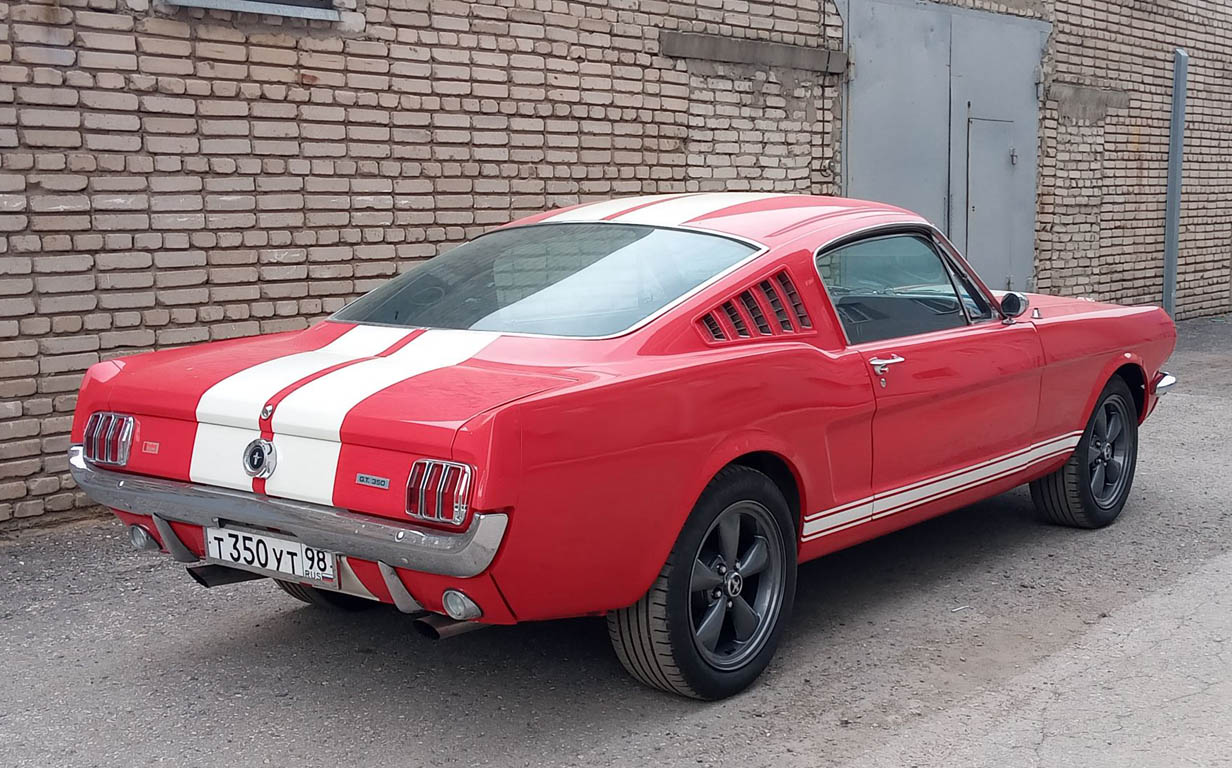 Санкт-Петербург, № Т 350 УТ 98 — Ford Mustang (1G) '65-73