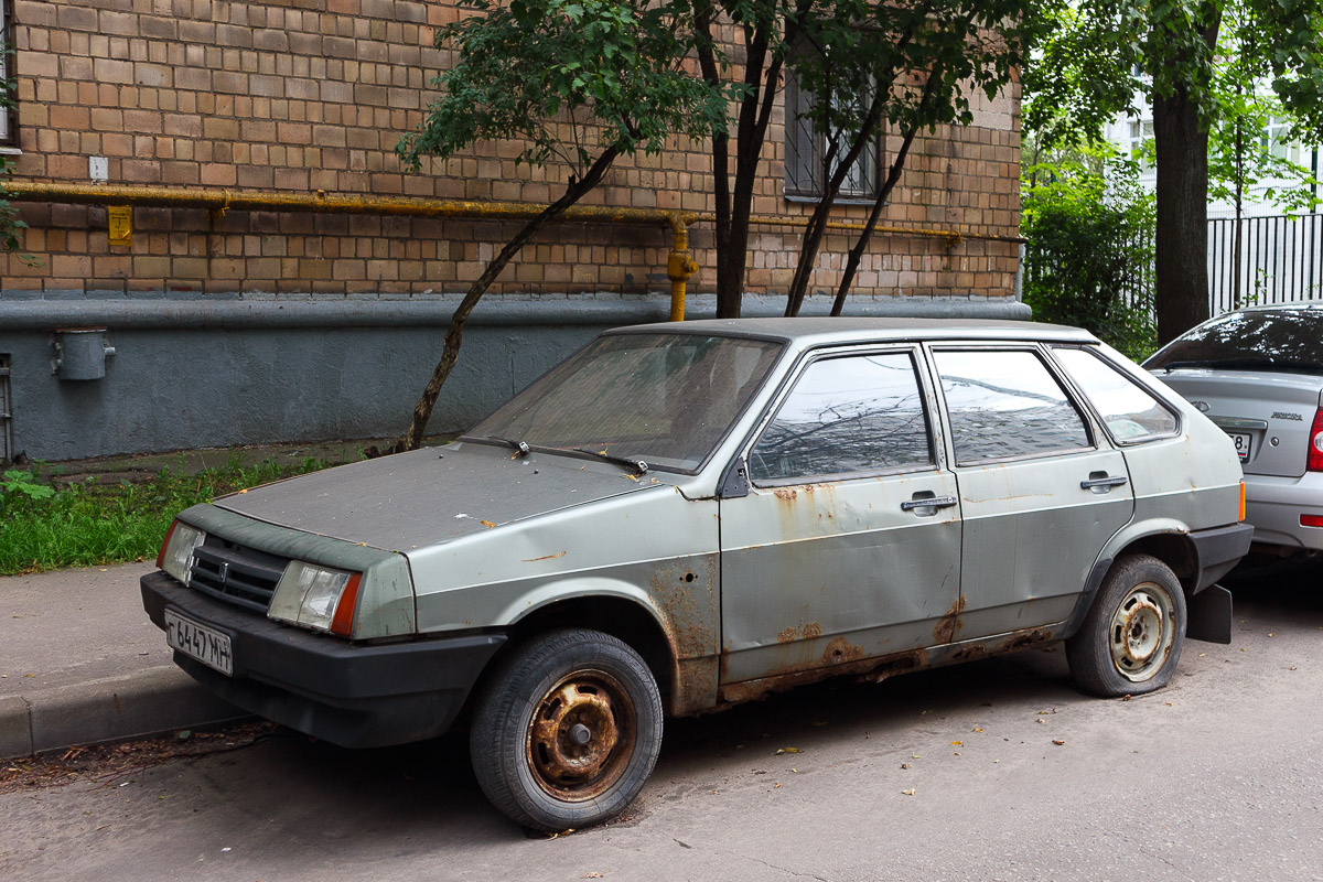 Москва, № Г 6447 МН — ВАЗ-2109 '87-93