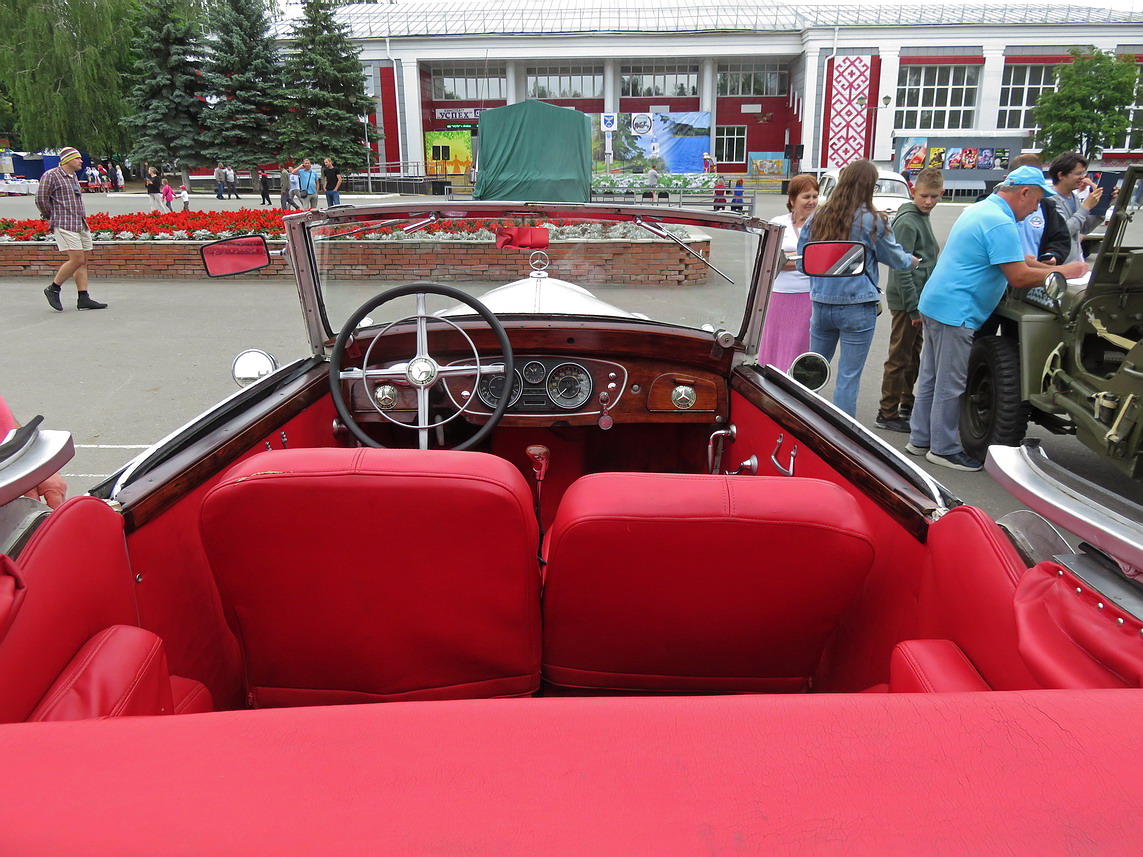 Марий Эл, № В 970 ХВ 702 — Mercedes-Benz 200 (W21) '33-37; Марий Эл — Новый Торъял. Выставка ретро-автомобилей 2023