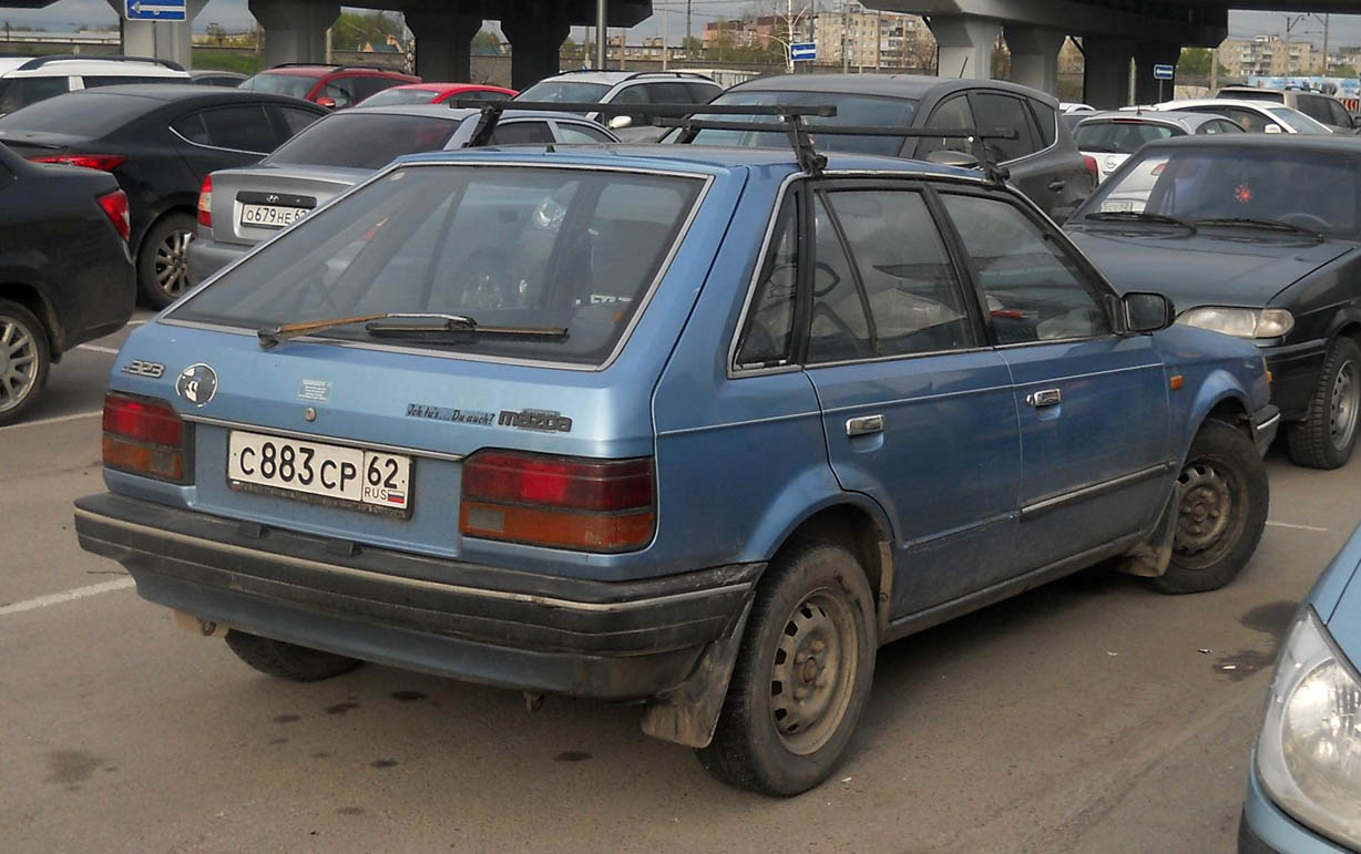 Рязанская область, № С 883 СР 62 — Mazda 323 (BF) '86-94