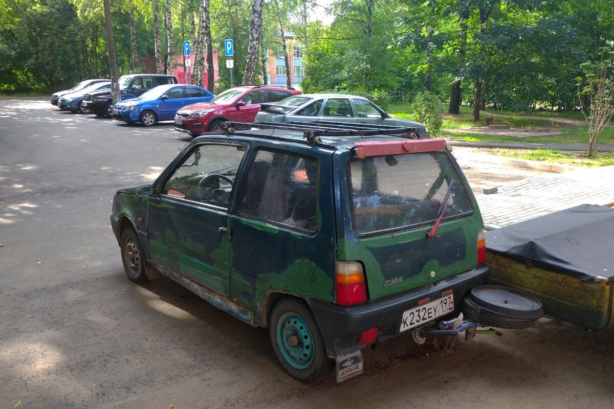 Москва, № К 232 ЕУ 197 — ВАЗ-1111 Ока (СеАЗ) '95-08