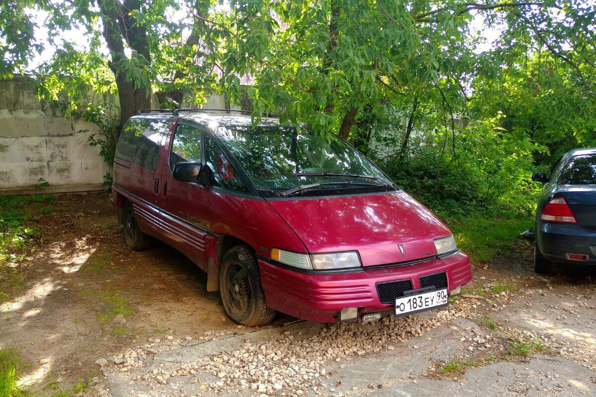 Московская область, № О 183 ЕУ 90 — Pontiac Trans Sport '89-94