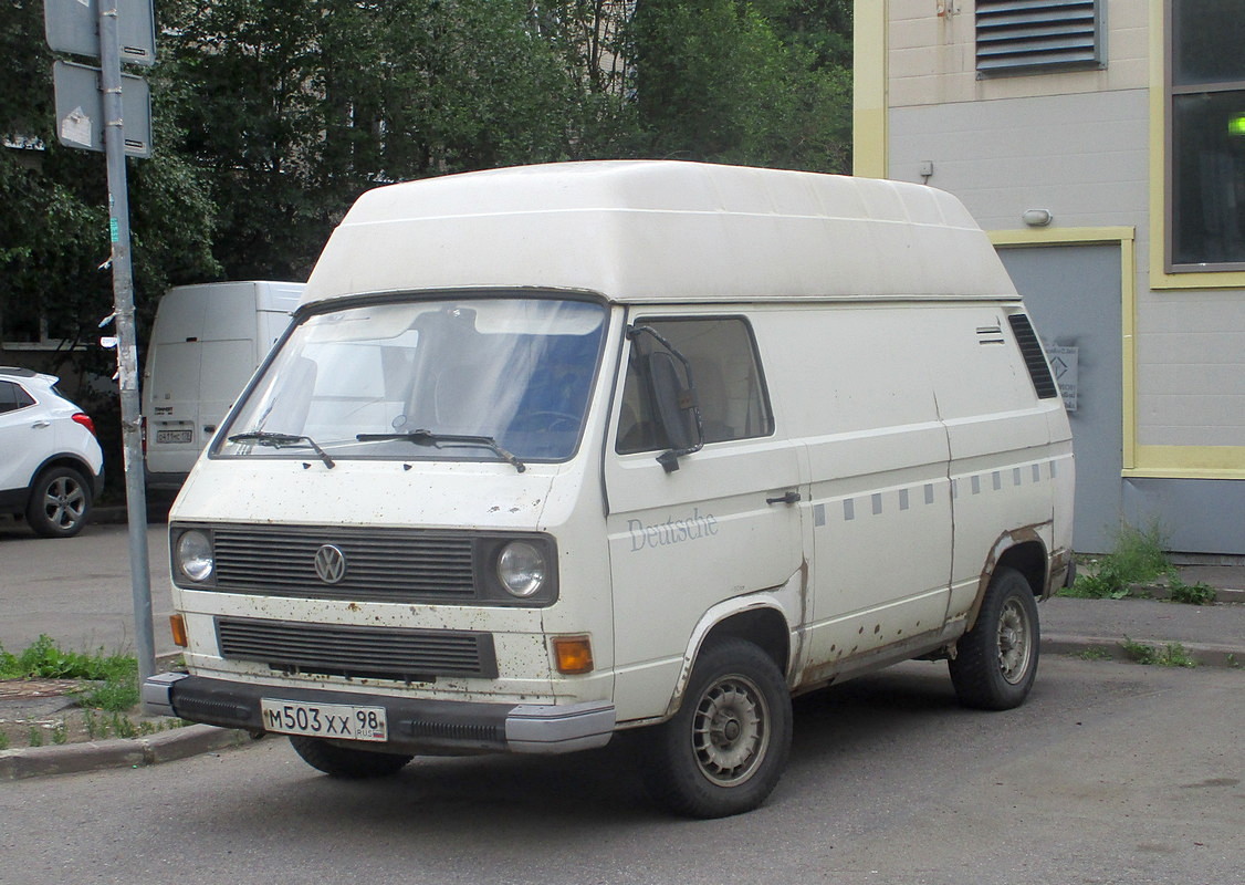 Санкт-Петербург, № М 503 ХХ 98 — Volkswagen Typ 2 (Т3) '79-92