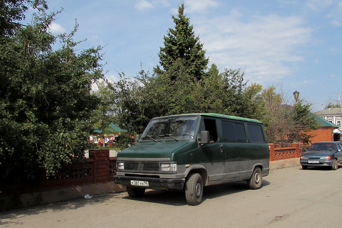 Москва, № К 387 УН 99 — FIAT Ducato (1G) Restyle/Talento '89-94