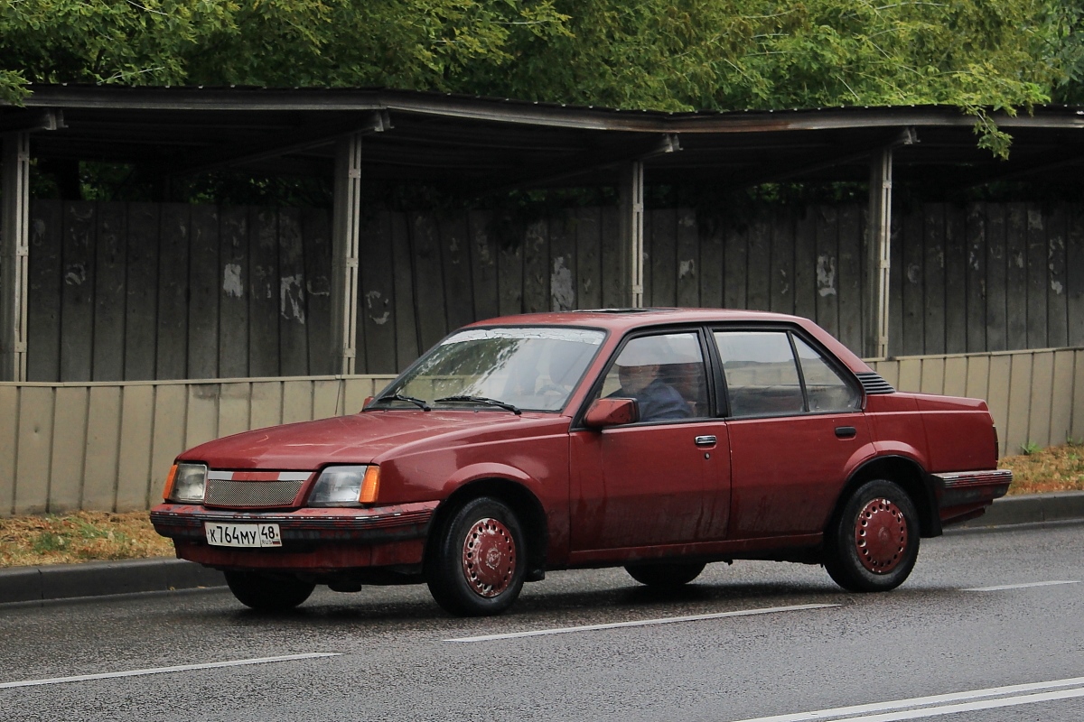 Липецкая область, № К 764 МУ 48 — Opel Rekord (E2) '82-86