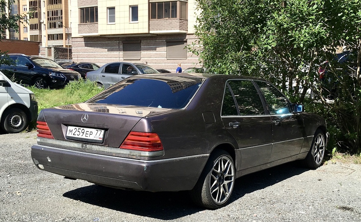 Москва, № М 259 ЕР 77 — Mercedes-Benz (W140) '91-98; Москва — Вне региона