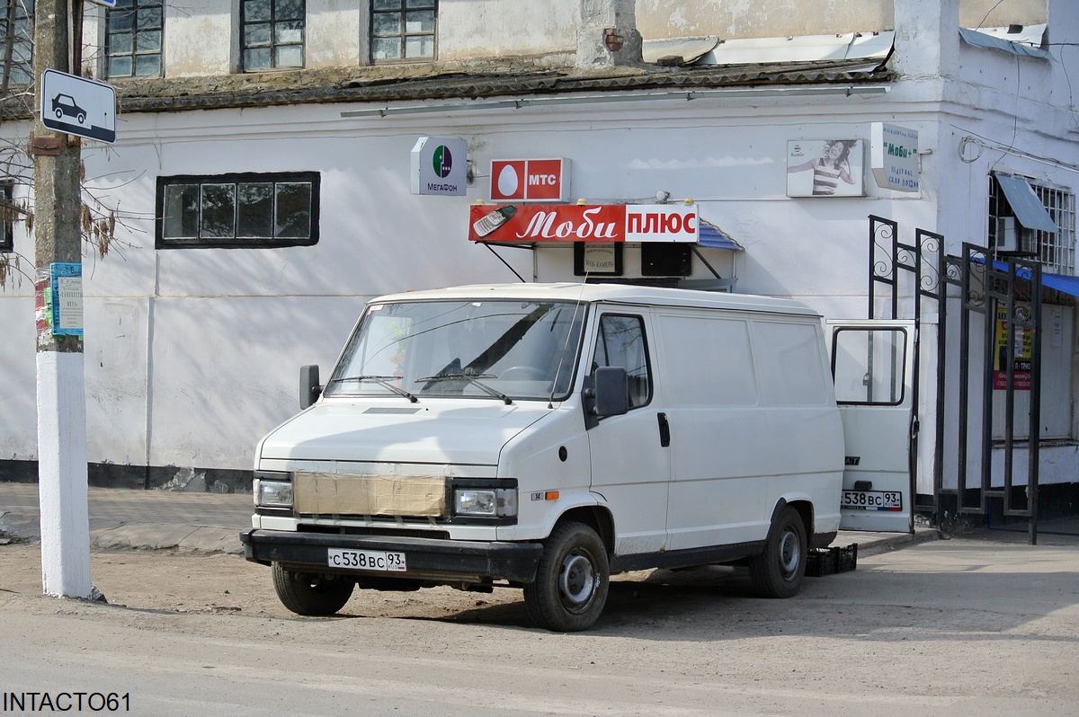 Краснодарский край, № С 538 ВС 93 — FIAT Ducato (1G) Restyle/Talento '89-94