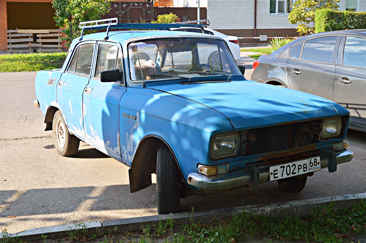 Тамбовская область, № Е 702 РВ 68 — Москвич-2140 '76-88