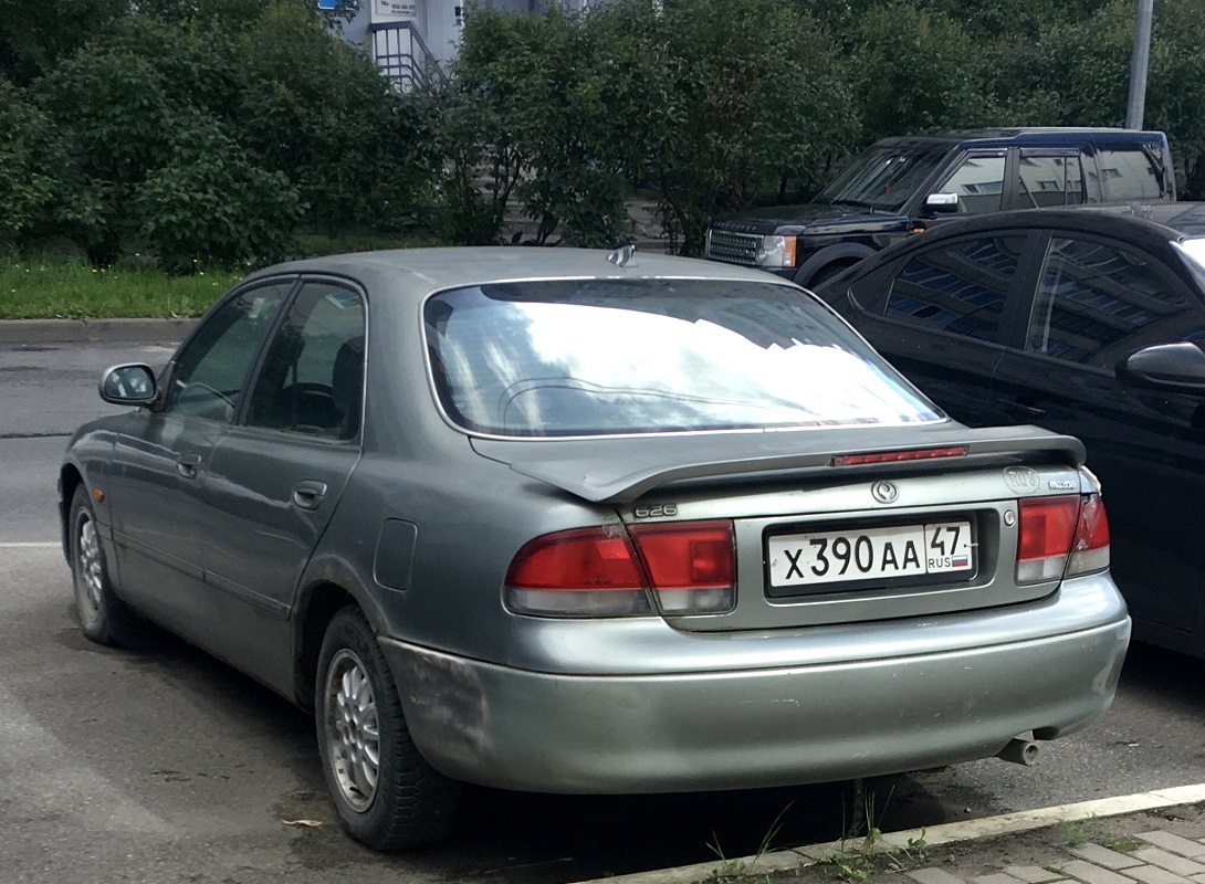 Ленинградская область, № Х 390 АА 47 — Mazda 626 (GE) '91-97; Ленинградская область — Вне региона