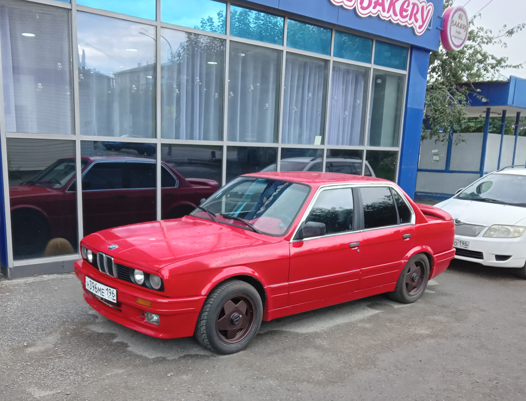 Свердловская область, № Н 396 МЕ 196 — BMW 3 Series (E30) '82-94