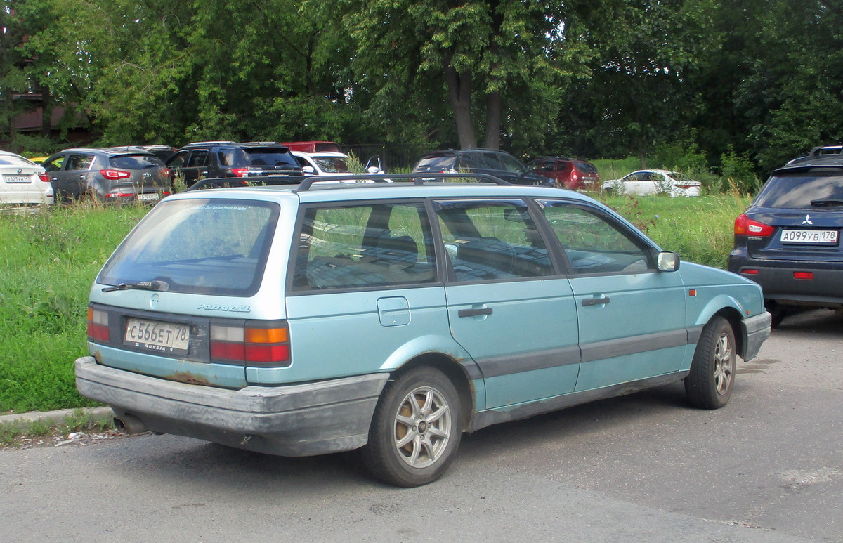 Санкт-Петербург, № С 566 ЕТ 78 — Volkswagen Passat (B3) '88-93