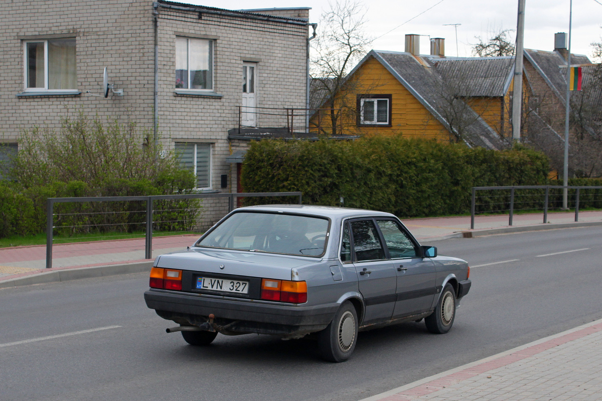 Литва, № LVN 327 — Audi 80 (B2) '78-86