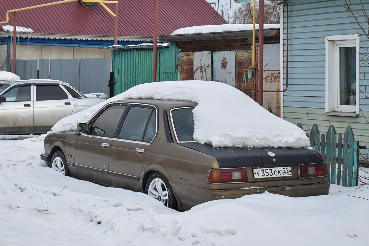 Алтайский край, № У 353 СК 22 — BMW 7 Series (E23) '77-86