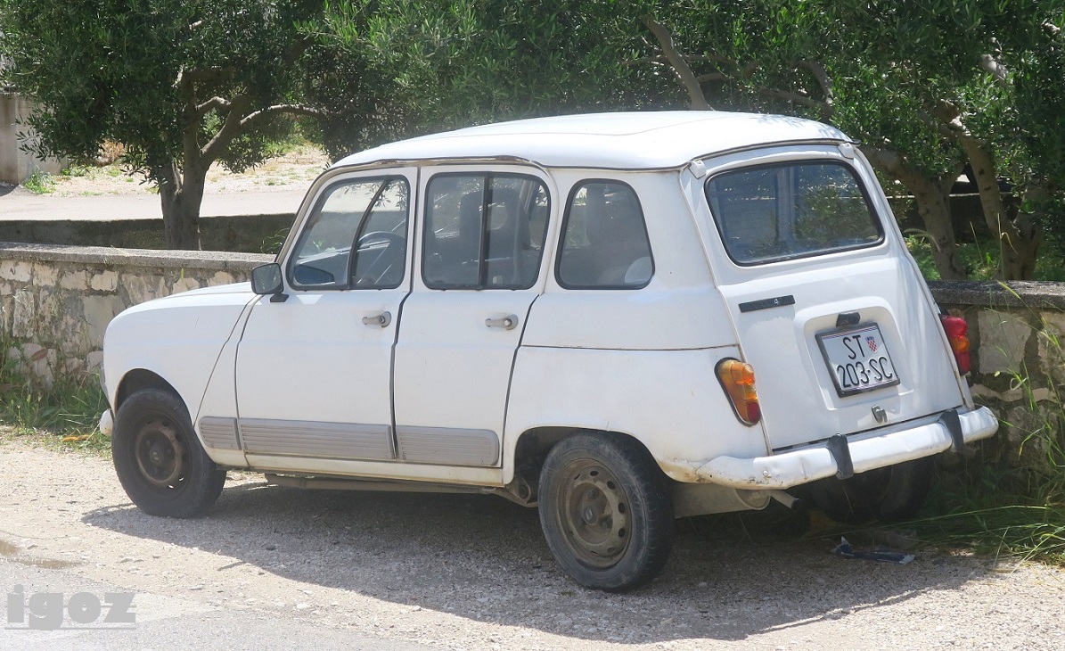 Хорватия, № ST 203-SC — Renault 4 '61-94
