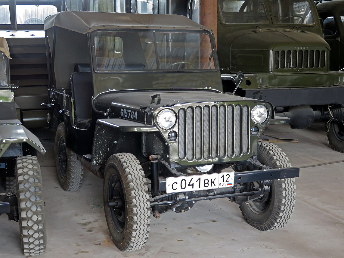 Марий Эл, № С 041 ВК 12 — Willys MB '41-45