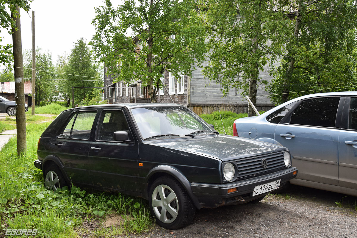Архангельская область, № О 174 ЕС 29 — Volkswagen Golf (Typ 19) '83-92
