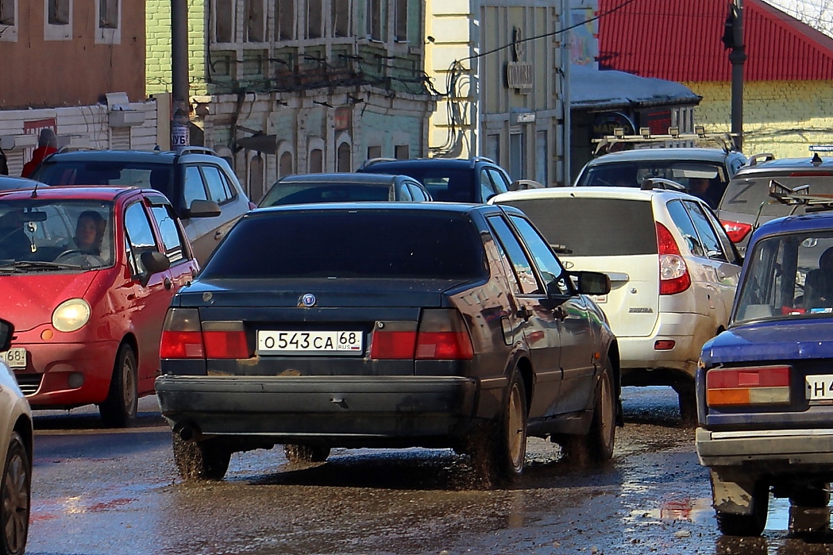 Тамбовская область, № О 543 СА 68 — Saab 9000 '84-98