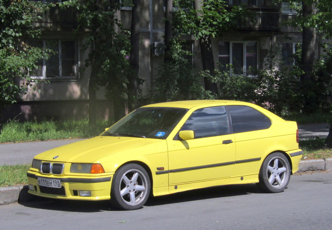 Санкт-Петербург, № А 111 ЕМ 198 — BMW 3 Series (E36) '90-00