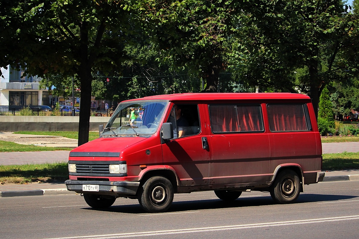 Тамбовская область, № К 710 ТУ 68 — Peugeot J5 '81-93